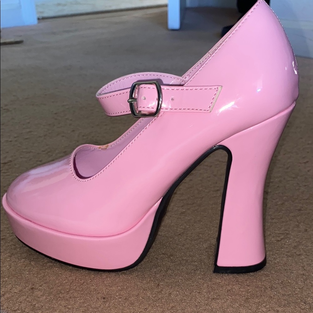 Pink Platform Heels